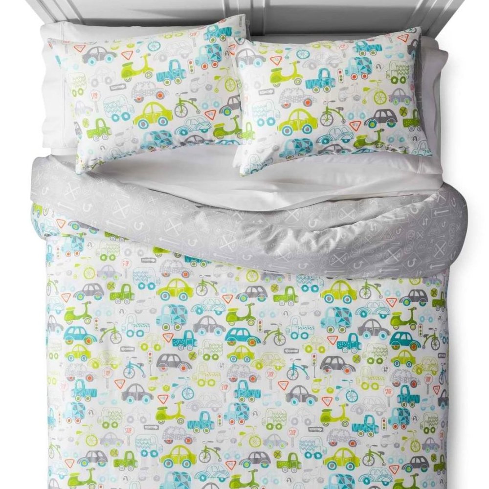 NWT Lolli Living On The Road Duvet Cover Set ALL COTTON